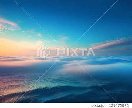 blue sky with clouds 121475976