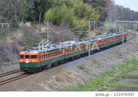 しなの鉄道　御代田－平原　しなの鉄道　169系　S51編成　ありがとう169系S51編成 121476397