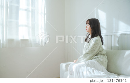 女性ポートレート 121476541