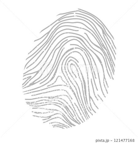 Abctract fingerprint image on the white Abctract fingerprint image on the white 121477168