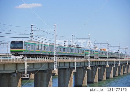 東海道本線 茅ヶ崎-平塚 JR東日本 E231系1000番台 K-41編成(国府津) 東海道本線 茅ヶ崎-平塚 JR東日本 E231系1000番台 K-41編成(国府津) 121477176
