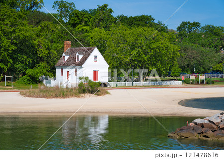 An Archer House at Yorktown, Virginia, USA. An Archer House at Yorktown, Virginia, USA. 121478616