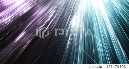 Abstract Light Rays Background Teal Purple...のイラスト素材 [121479108] - PIXTA