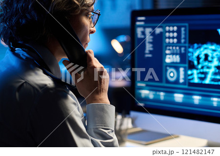 Reporting situation on telephone 121482147