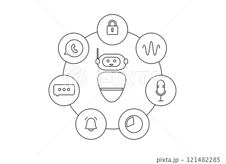 AI chatbot technology 121482285