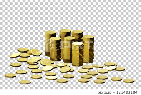 堆疊硬幣 堆疊硬幣 121483184