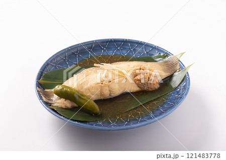 ［北海道産］子持ち　なめたがれい　煮付け 121483778