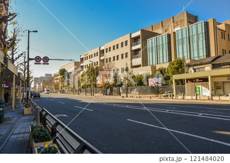 京都市北区　烏丸北大路周辺の街並み 121484020