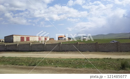 モンゴル、夏の景色 121485077