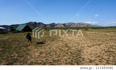 モンゴル、夏の景色 モンゴル、夏の景色 121485086