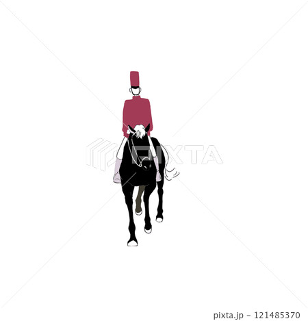 騎兵のイラスト 121485370
