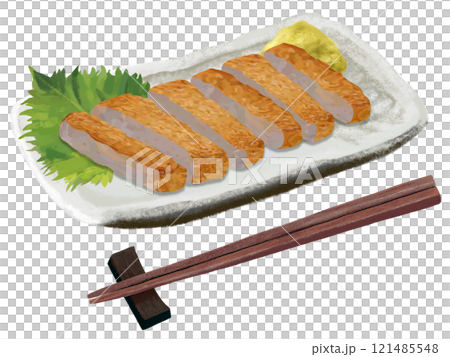 じゃこ天(皿、箸付き) じゃこ天(皿、箸付き) 121485548