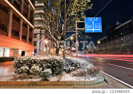 2023/01/24 神戸市内での珍しい雪景色 2023/01/24 神戸市内での珍しい雪景色 121486503