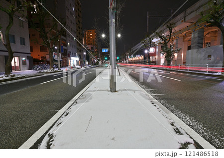2023/01/24　神戸市内での珍しい雪景色 121486518