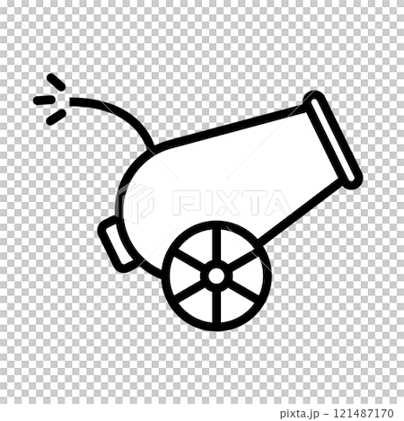 Cannon and artillery fire 121487170