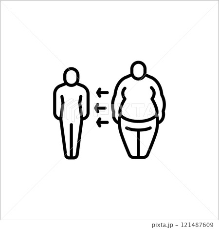 Weight Loss icon 121487609