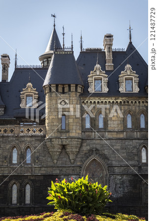 Castle in the Gothic style 121487729
