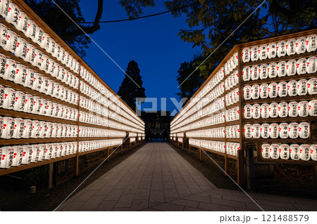 北野天満宮の提灯 121488579