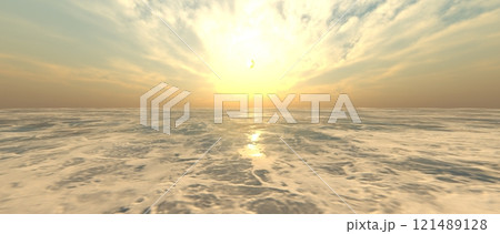 水平線 水平線 121489128