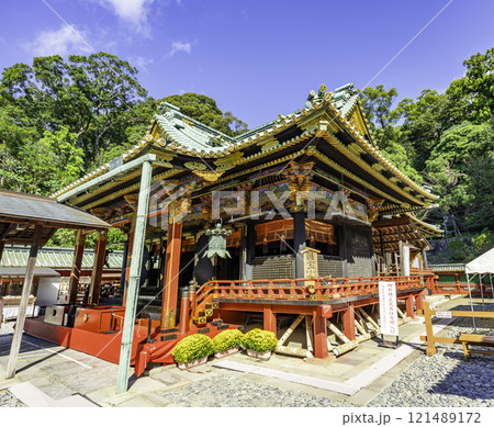 静岡　久能山東照宮　御社殿　静岡県静岡市 121489172