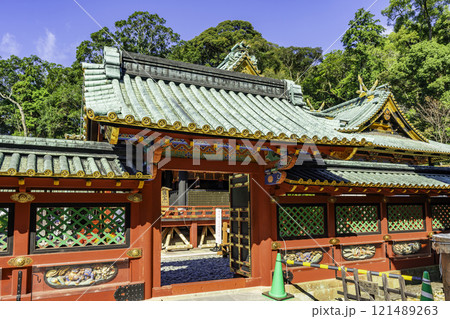 静岡　久能山東照宮　玉垣　静岡県静岡市 121489263