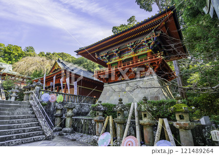 静岡 久能山東照宮 鼓楼 静岡県静岡市 静岡 久能山東照宮 鼓楼 静岡県静岡市 121489264