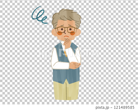 一個憂心忡忡的人－加什 121489585