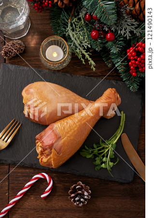 ターキーレッグ　クリスマスイメージ 121490143