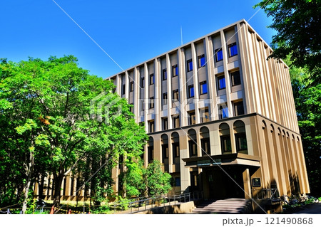 北海道大学　理学研究院 4号館の景観 121490868