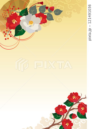 年賀状 背景 年賀状 背景 121491036