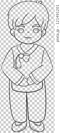 Hanbok Coloring Page 121491201