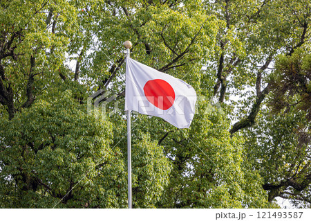 日本国旗 日本国旗 121493587
