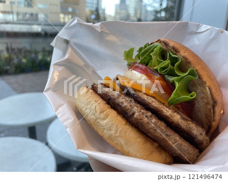 ダブルチーズバーガー 121496474