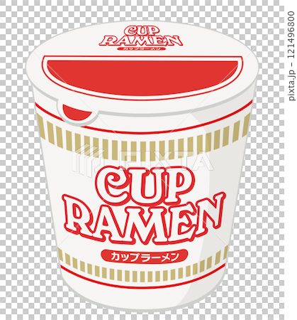 食べ物_カップラーメン_フタ	 食べ物_カップラーメン_フタ	 121496800