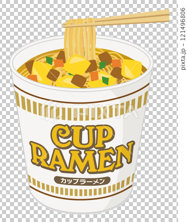 Food_cup ramen_curry_pick up noodles 121496806