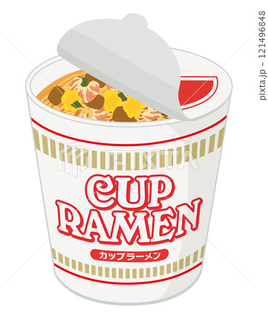 食べ物_カップラーメン 121496848