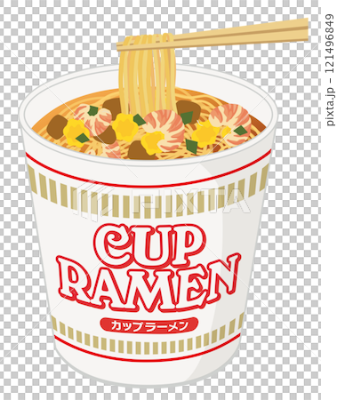 Food_cup ramen_pick up noodles 121496849