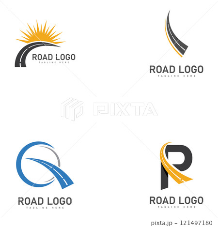 road logo  road logo vector template icon 121497180
