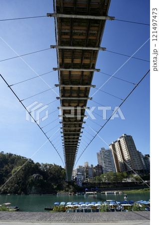 碧潭吊り橋（台湾・新北市新店區） 121497473