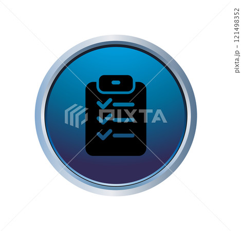 Checklist icon design template Checklist icon design template 121498352