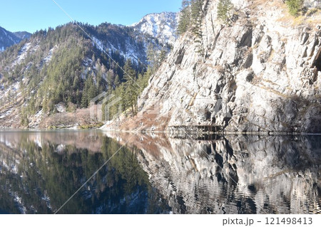 panda lake at Jiuzhaigou natural national park travel location in China panda lake at Jiuzhaigou natural national park travel location in China 121498413