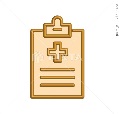Medical Report icon template Medical Report icon template 121498488
