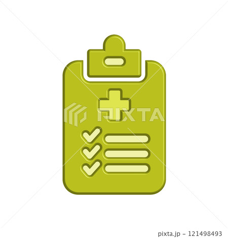 Medical Report icon template Medical Report icon template 121498493