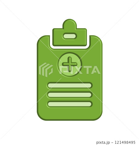 Medical Report icon template Medical Report icon template 121498495