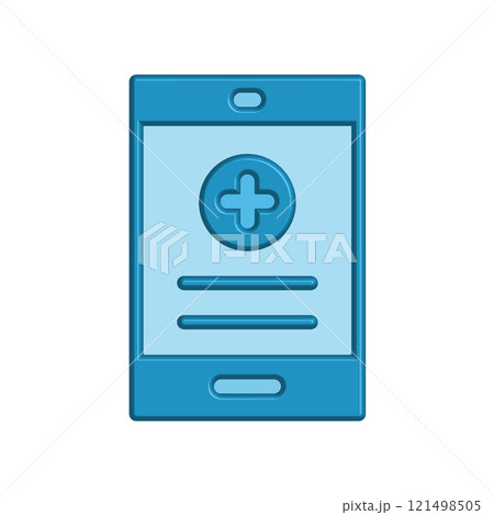 Medical Report icon template 121498505