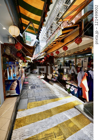 九份の街並み(台湾・新北市瑞芳区) 九份の街並み(台湾・新北市瑞芳区) 121499002