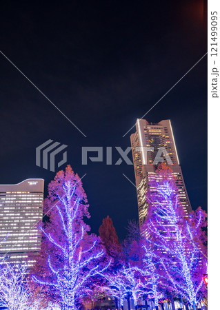 【神奈川県】横浜みなとみらい・グランモール公園のイルミネーション 121499095