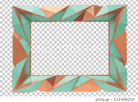Futuristic picture frame design 121499259