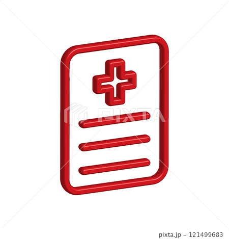 Medical Report icon template Medical Report icon template 121499683