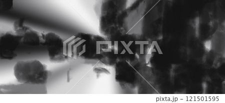 抽象的　水墨画　背景　素材 121501595